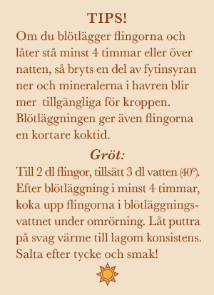 Etikett till mjölpåsar